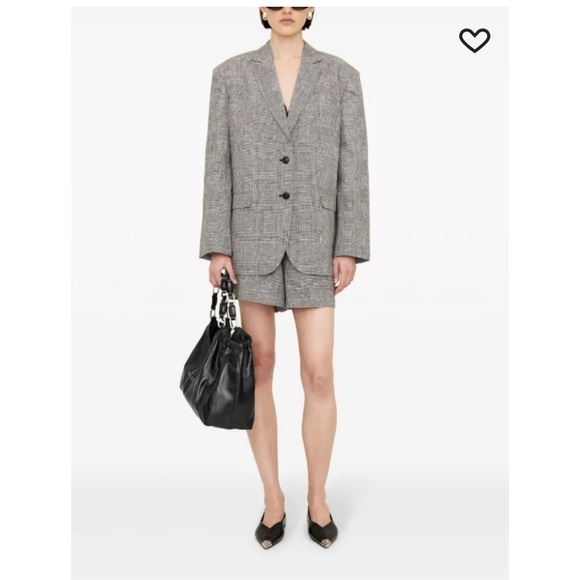 ANINE BING
Quinn plaid linen blazer size XS NWT - Picture 1 of 11